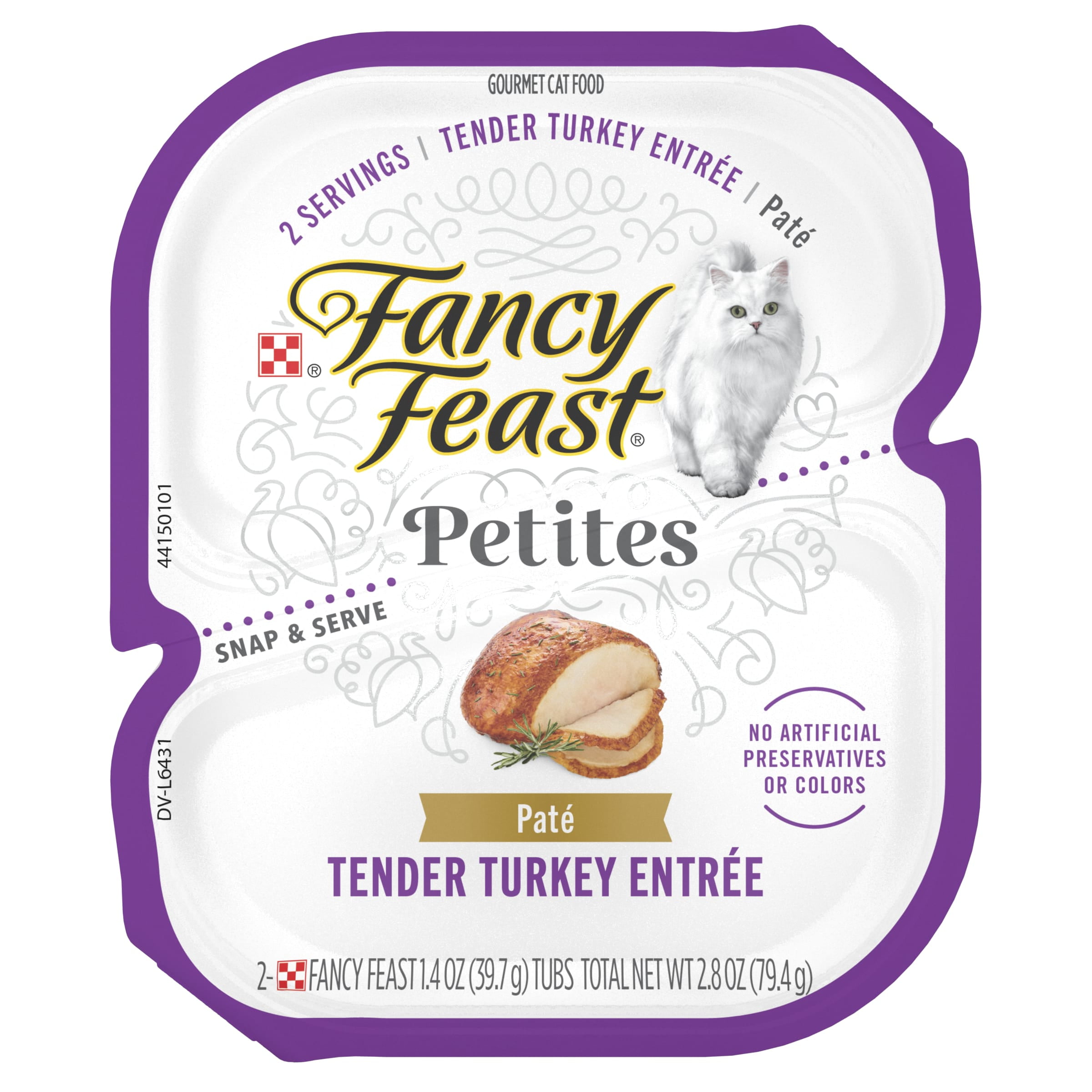 Fancy feast serving size clearance