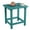 blue, variant on Danolapsi Square HDPE Outdoor Side Table,Weather Resistant Double Small Adirondack Side Table,Outdoor Indoor End Table for Adirondack Chair,Patio Table for Pool,Deck and Porch,Easy to Assemble