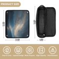 thumbnail image 4 of Hair Tool Organizer Bag with Heat Resistant Mat Removable Travel Storage Case for Hot Air Brushes Curling Irons Golden Nebula, 4 of 8