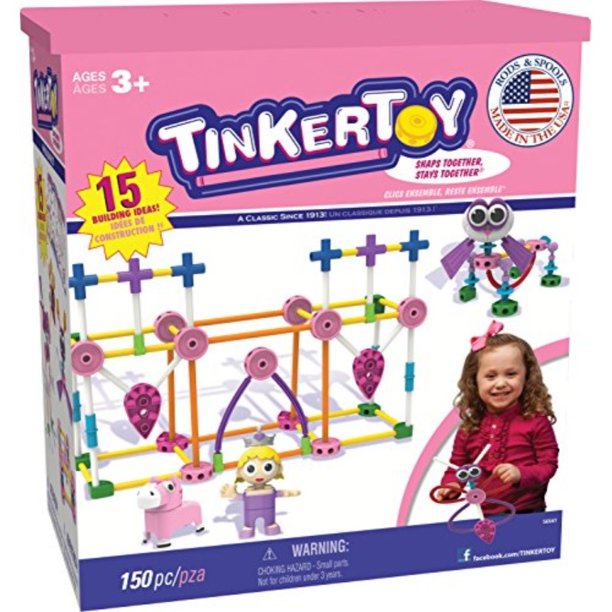 tinkertoy adventures building set