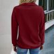 thumbnail image 4 of HongQid Womens Quarter Zip Pullover Casual Long Sleeve Shirts Half Zip Sweatshirt Trendy Fall Winter Clothes, 4 of 4