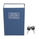 thumbnail image 1 of Caja Fuerte para Libros, Mini Hucha Duradera de Hierro ABS de Alta Capacidad con Llave para Regalo Familiar y Amigo, Azul pequeño, 1 of 14