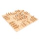 thumbnail image 1 of Juego De Mesa De Ajedrez De Madera, Estrategia De Juego De Mesa De Ajedrez Divertido Seguro Para Adultos Para Fiesta Navideña, 1 of 7