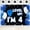 4th, variant on 28th Birthday Polyester Backdrop, Black Blue Gaming Style Party Photo Booth Background Banner for Indoor Use 16x24in