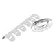 thumbnail image 3 of de Pierna de Tubo de Cubierta de Aluminio Anti Caliente para Motocicletas de 2 Tiempos - 25cm Plata, 3 of 8
