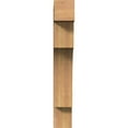 thumbnail image 2 of Ekena Millwork 5 1/2"W x 28"D x 36"H Westlake Block Smooth Bracket, Western Red Cedar, 2 of 25