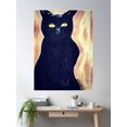 thumbnail image 2 of With Golden Eyes Poster Wall Art, Modern Wall Decor For Living Room Bedroom, 12x18 UNFRAMED, 2 of 3