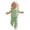 C191 Green, variant on Gbsyewxs Girls Outfits Set 2 Piece Crew Neck Sleeveless Plaid Print Tops And Pants Set Comfortable Summer Baby Girl Clothes Size 12-18 Months Brown