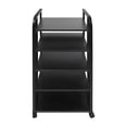 thumbnail image 6 of 5-Tier AV Media Stand, Corner TV Entertainment Center Stereo Components Storage Stand, Movable Audio Media Stand, 6 of 16