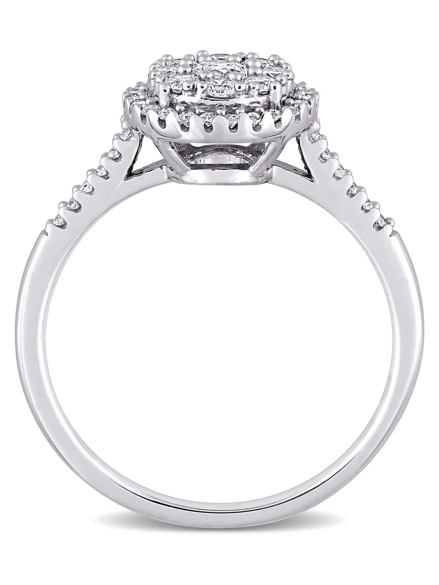 Everly Women's Diamond 10K White Gold Engagement Ring