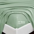 thumbnail image 3 of Twin Size Sheet Set Paisley Printed Bed Sheets for Single Bed Piece Microfiber Fitted Sheet with ” Deep Pocket & Straps Patterned Bedding Sheets & Pillowcase Set, 3 of 8