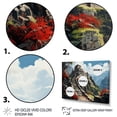 thumbnail image 3 of Designart "Cultural Heritage South America" Architecture Floater Framed Canvas Wall Art, 3 of 7