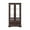 Cherry, variant on Resenkos Display Cabinet, Display Case Organizer,Glass Cabinet Lighted Glass Cabinet Curio Display Cabinet,Cherry