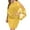Yellow, variant on HONHUZH Women Summer Dresses 2022, Plus Size Cold Shoulder Overlay Chiffon Strapless Sequins Dress