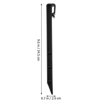 Soimiss 20Pcs Black Gardening Nails for Tree Shaping Sturdy Plant Fixed Accessory