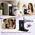 thumbnail image 2 of Nooklight For Bookshelf Halloween Metal Dragon Figurine Bookend Night Light, Hanging Shelf Decor Lamp, 2 of 7