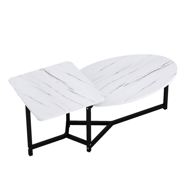 ViscoLogic LUXEM MidCentury Unique Nested Coffee Table, Center Table