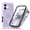 Purple, variant on ShellTech Magnetic Case for iPhone 17,Shockproof TPU+PC Case Built-in Screen Protector Compatible with Mag Safe Full Body Protection Matte Translucent Back Cover,Green