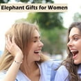 thumbnail image 3 of NICKSUN Elephant Gifts for Women Inspiration Bracelets Get Well Soon Gifts Good Luck Gifts for Her Elephant Jewelry, 3 of 6