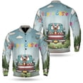 thumbnail image 3 of Happy Easter Abyssinian American Flag Truck Bunny Ears All Over Print 3D Baseball Jacket Cat Lover Kitten Owner Gifts Bomber Jacket Softball - 03001, 3 of 6