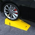thumbnail image 2 of 2 Pack Car Ramps，Portable Truck Service Ramps Lifts with Reflective Strips，Heavy-Duty Vehicle Ramps Oil Change for Home Garage or Shop RV Trailer Tire Changes & Maintenance, 20000 lbs,Yellow.$$Other, 2 of 9
