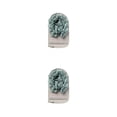 thumbnail image 2 of Seitruly Guantes de ducha exfoliantes portátiles de doble cara para adultos, removedor de piel muerta para el hogar, guante de baño, depurador Gris azul 2Conjunto, 2 of 6