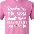 thumbnail image 4 of Inktastic Rockin' the Dog Mom and Grandma Life T-Shirt, 4 of 5