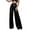 Black, variant on SNOWSONG Mardi Gras Outfit for Women, Women's High-Waisted Sequin Drape Pants - Wide Leg & Loose Fit, Fashionable Casual Wear, Wide Leg Pants Women Gray L