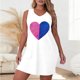thumbnail image 2 of Camisa de Manga Corta Vestido para las Mujeres Suspender Suelto Cómodo Vestido de Noche sin Mangas, Manga Larga Vestido de Línea para las Mujeres, 2 of 6