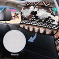 thumbnail image 3 of ZUXONGSY Car Seat Cover Towel Cow Geometric Print Towel Bucket Seat Covers Wear-Resistan Auto Front seat Protector Gift for Car Outdoor Sport Activities, 3 of 8