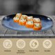 thumbnail image 5 of Plato de cerámica para sushi, plato de frutas, pescado, bandeja de comida, plato para servir comida, plato de aperitivos para el hotel, restaurante, en casa (tamaños grandes azules) HOMEMAXS MX7173730, 5 of 6