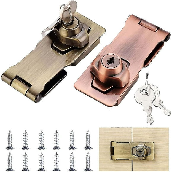 cerrojos de metal, cerrojo a presión, cerrojo de metal, cerrojo de puerta con candado y llave