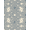 Blue Ivory, Pattern 15, variant on ODIKA 8'x10' Washable Area Rug Non-Shedding, Easy Care, Large Dusty Grey Slate Ivory Asymmetrical Freeform Abstract Plush for King Size Bedroom Under Bed, Master Suite