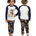 thumbnail image 3 of LazyOne Warm Long-Sleeve PJ Sets for Girls and Boys, Smore Sleep, Funny Animal Kids' Pajama Sets, 3 of 7