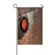 thumbnail image 1 of Baloncesto Incrustado En Una Pared De Ladrillos ABPHQTO Casa Jardín Banner 30x45 cm, 1 of 1