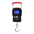 thumbnail image 1 of Mini báscula electrónica portátil de 50 kg con peso para equipaje de viaje con gancho Tmvgtek pescar, 1 of 9