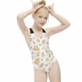 thumbnail image 4 of Gudetama Girls One Piece Swimsuits Hawaiian Summer Swimwear Beach Bathing Suit Outfits, 4 of 7