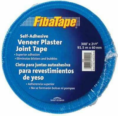 FibaTape FDW6586-U Veneer Plaster 2-3/8-Inch by 300-Feet Joint Tape Blue 