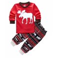 thumbnail image 1 of Ensemble Pyjama de Noël en Coton Ajusté 2 Pièces pour Enfants, 1 of 2