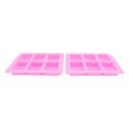 thumbnail image 1 of Molde de Silicona 6 Rejillas ANGGREK Flexible Para Pasteles Jabones Hornear, 1 of 8