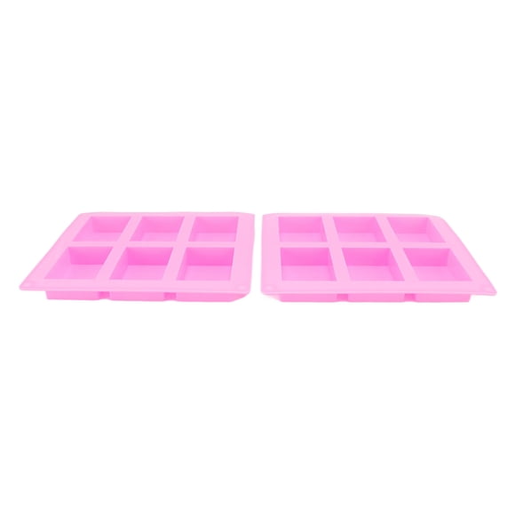 Mold, Easy Silicone Mold Easy Demoulding For Making Soaps For Cakes For Baking Pink