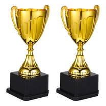 Plastic Prize Trophy for Decoration with 2Pcs 6.3 Inches