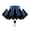 02_【NEW STYLE】Blue_35% OFF, variant on Travel Umbrella Small Compact Folding Umbrellas for Rain Windproof & Sun Protection UV Umbrella Portable 5-Fold Mini Parasol for Purse (UPF 50 ) by PALIFEUR