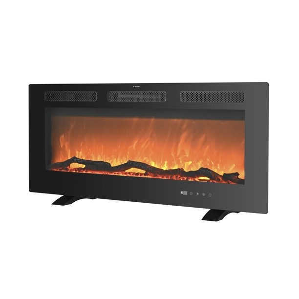 Lifeplus 42" 1500Watt Freestanding/WallMounted Electric Fireplace
