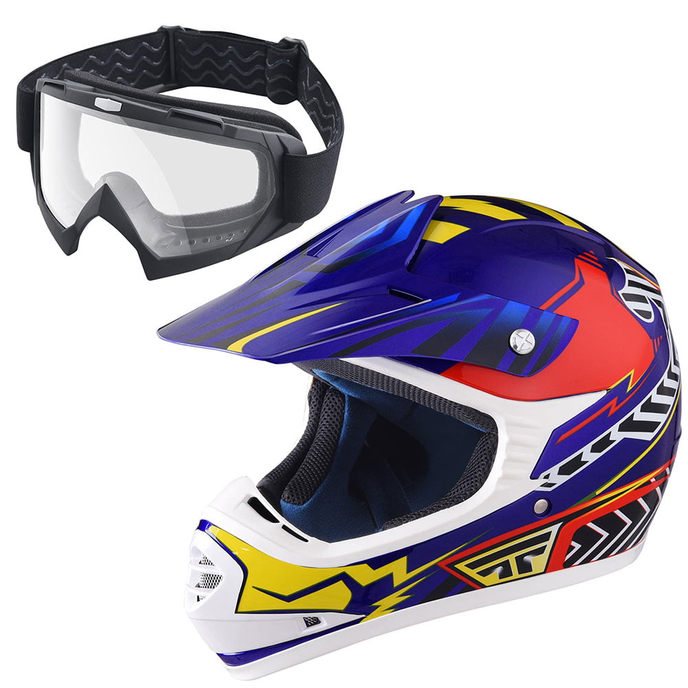 AHR DOT Youth Motocross Helmet Full 