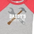 thumbnail image 4 of Inktastic Daddy's Little Helper Tool Set Boys Baby Bodysuit, 4 of 5