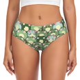 thumbnail image 1 of Balery Cute Frog Ropa Interior de Algodón para Mujer con Dibujo – Braguitas Cómodas y Elásticas, Estilo Clásico-4X-Large, 1 of 6