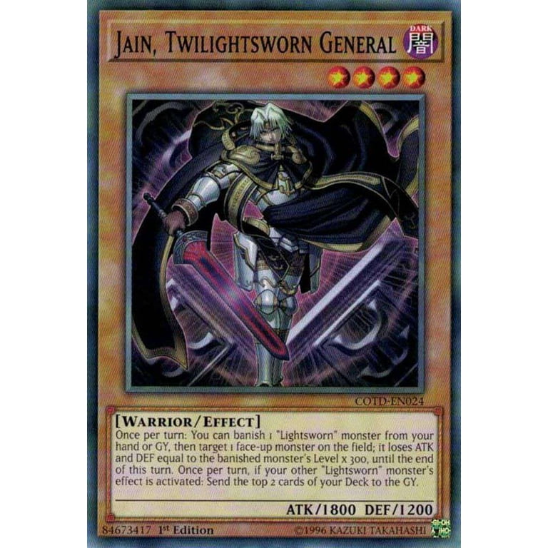 YuGiOh Code of the Duelist Common Jain, Twilightsworn General COTD-EN024 -  Walmart.com