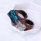 thumbnail image 4 of KAIYANG Anillo de resina de madera hecho a mano con paisaje de bosque secreto en el interior, joyería, color blanco, 4 of 5