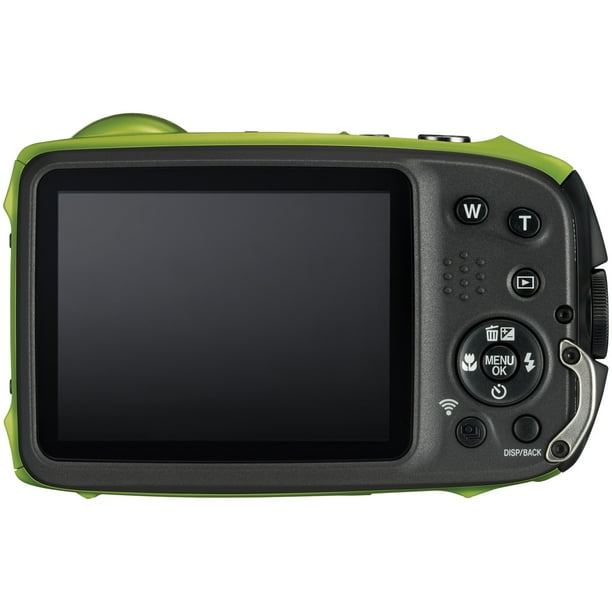 Fujifilm FinePix XP130 Waterproof Action Camera, Lime Green